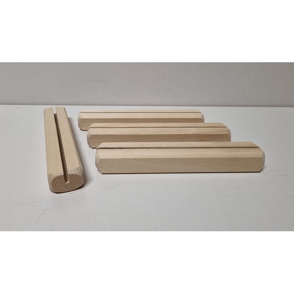 Kaarthouder beuken Breed - Onbehandeld, eigen productie