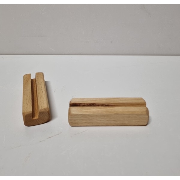 Kaarthouder beuken Maandkaartjes - Lijnolie, eigen productie