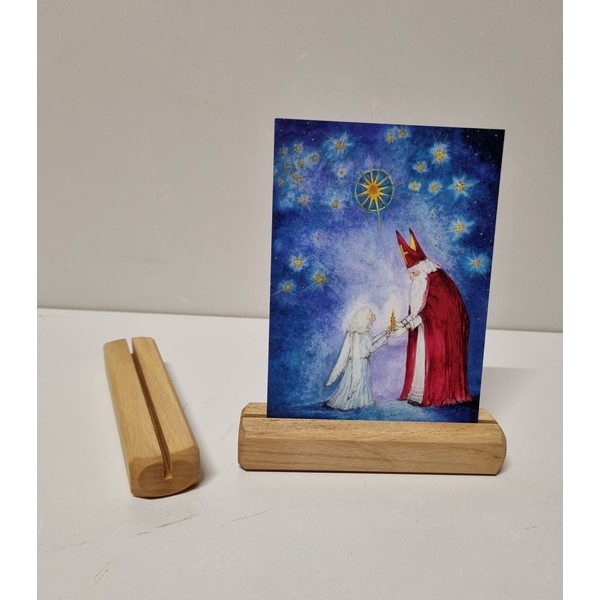 Kaarthouder beuken Smal - Lijnolie, eigen productie