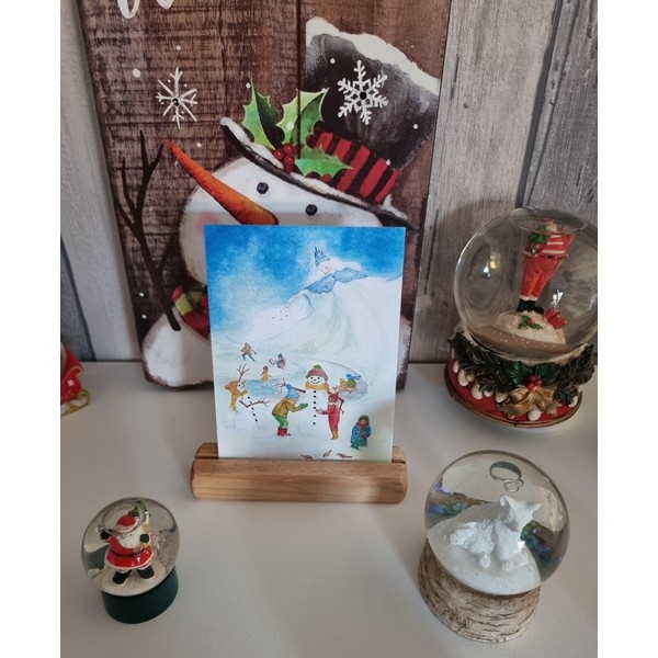 Kaarthouder beuken Smal - Lijnolie, eigen productie