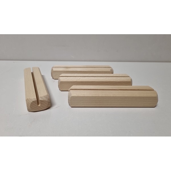 Kaarthouder beuken Smal - Onbehandeld, eigen productie