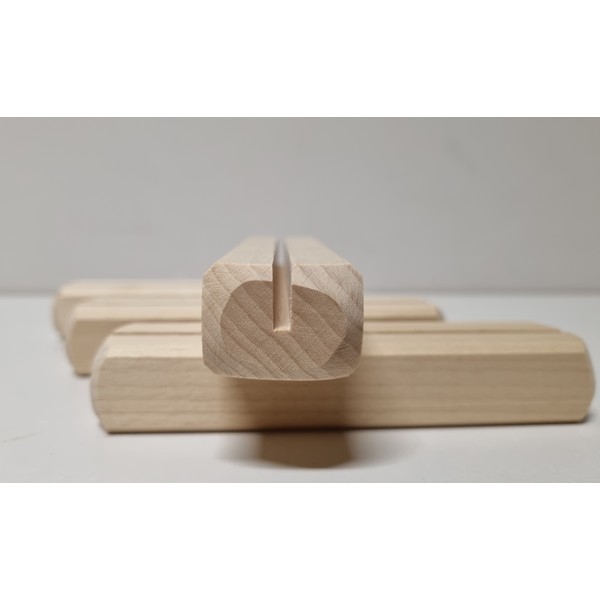 Kaarthouder beuken Smal - Onbehandeld, eigen productie