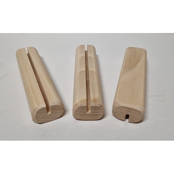Kaarthouder beuken Smal afgerond - Onbehandeld, eigen productie