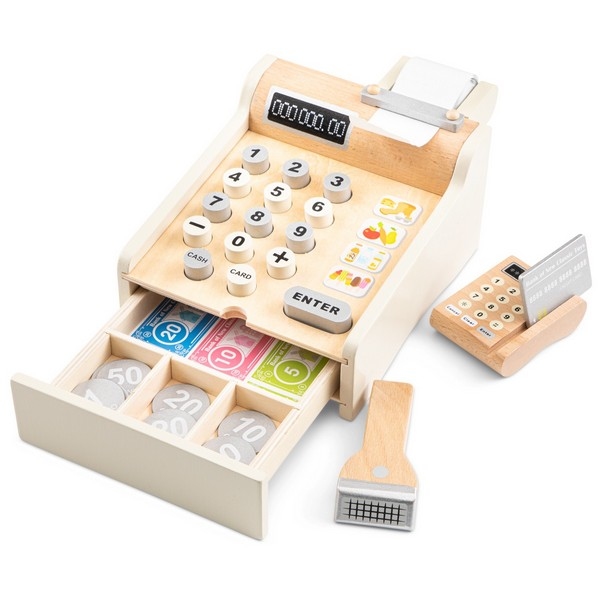 Kassa - Wit - 100% fsc - New Classic Toys