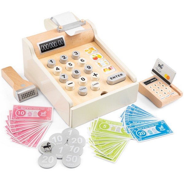 Kassa - Wit - 100% fsc - New Classic Toys