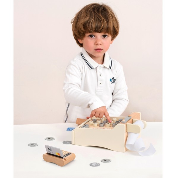 Kassa - Wit - 100% fsc - New Classic Toys
