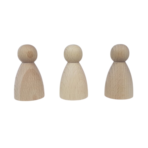 Kegelpoppetje - Bol 48x26 mm