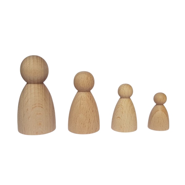 Kegelpoppetje - Bol 60x30 mm
