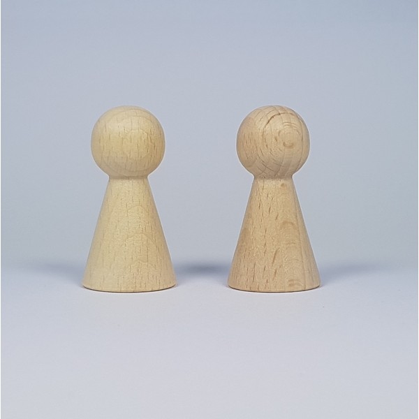 Kegelpoppetje - Breed 50x25 mm