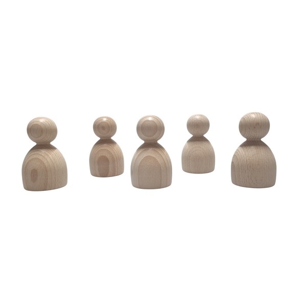 Kegelpoppetje - Dik/buik 80x48mm