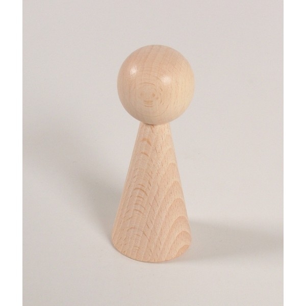 Kegelpoppetje - Lang 100x43 mm