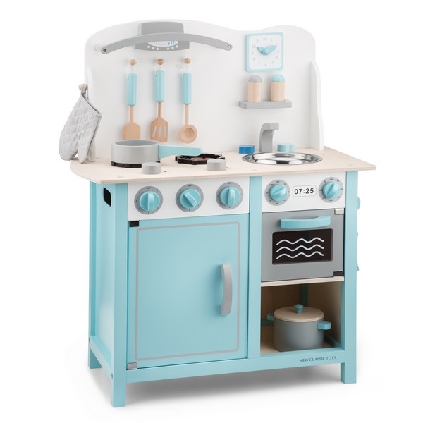 Keuken - Bon Appetit - DeLuxe - Blauw - New Classic Toys