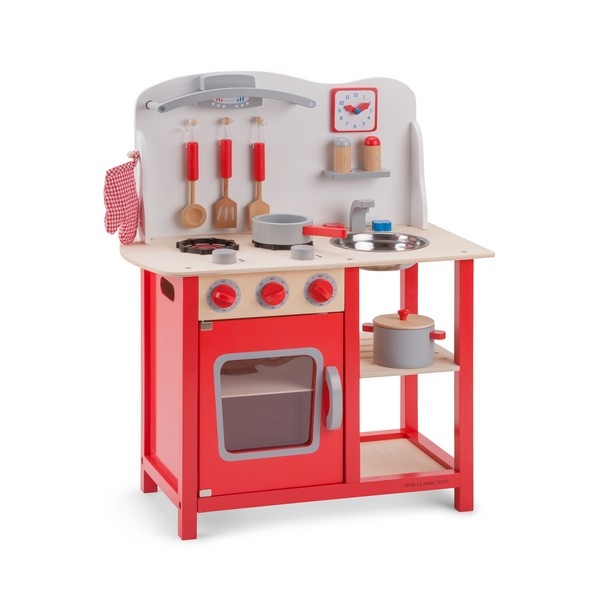 Keuken - Bon Appetit - Rood - New Classic Toys, nog 2x