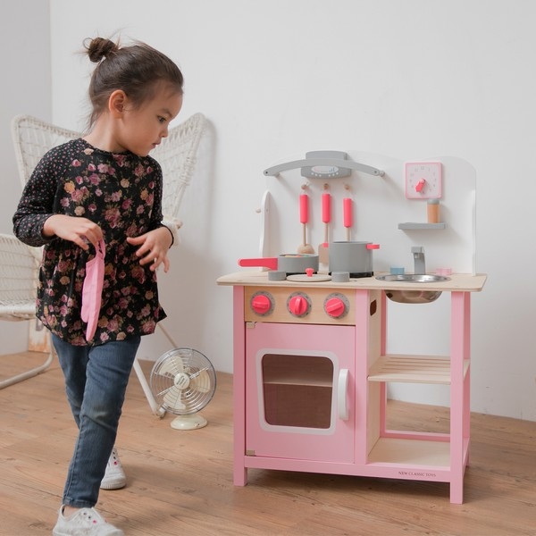 Keuken - Bon Appetit - Roze - New Classic Toys, nog 1x