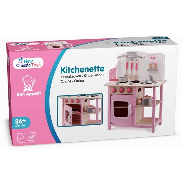Keuken - Bon Appetit - Roze - New Classic Toys, nog 1x