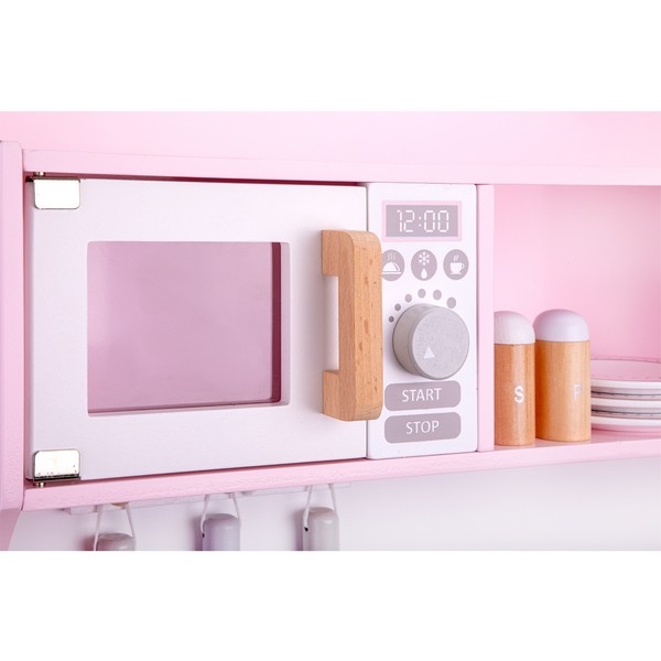 Keuken - Modern, elektrisch koken - Roze - New Classic Toys