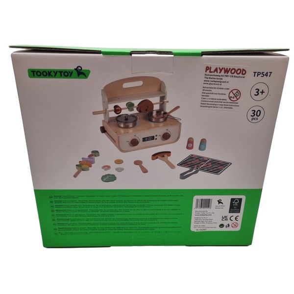 Keuken wit inclusief TP547 - TookyToy