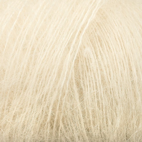 Kid Silk 25 gram / 225 mtr per bol - kleur 10 Gebroken Wit