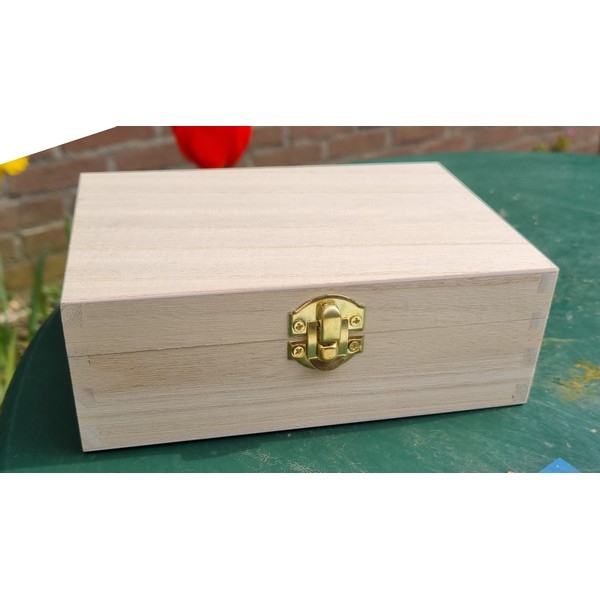 Kistje zonder vakverdeling pauwlonia (7960A) uitverkocht