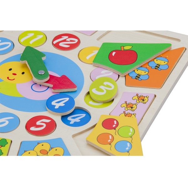 Klok Puzzel - Multi, nog 5x