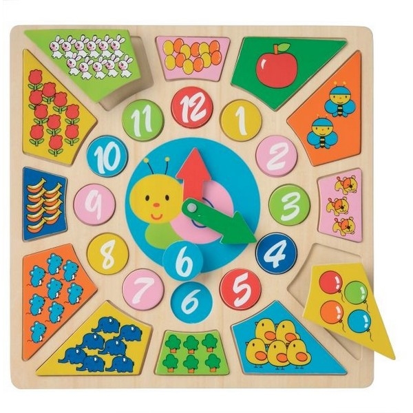 Klok Puzzel - Multi