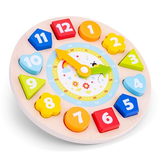 Klok Puzzel - vormen, nog 2x