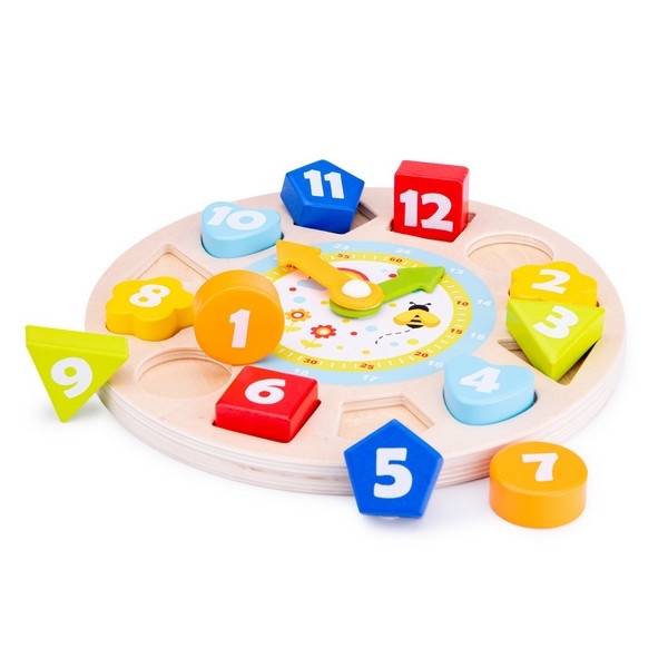 Klok Puzzel - vormen, nog 2x