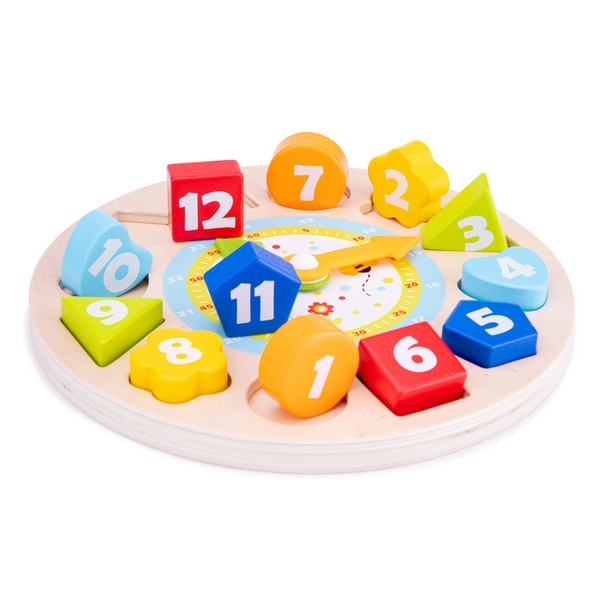 Klok Puzzel - vormen, nog 2x