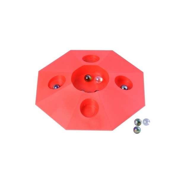 Knikkerpot Groot, ø 22 cm - 4 kleuren assorti.