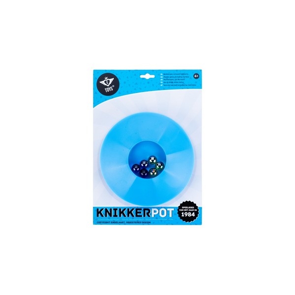 Knikkerpot Klein, ø 17 cm - 4 kleuren assorti.