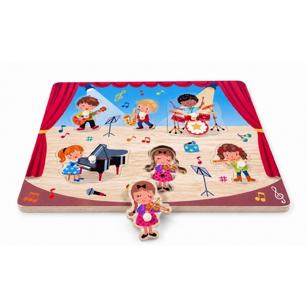 Knoppuzzel Orkest met geluid