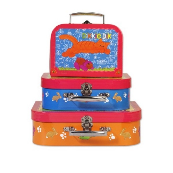Kofferset Dikkie Dik (set van 3)
