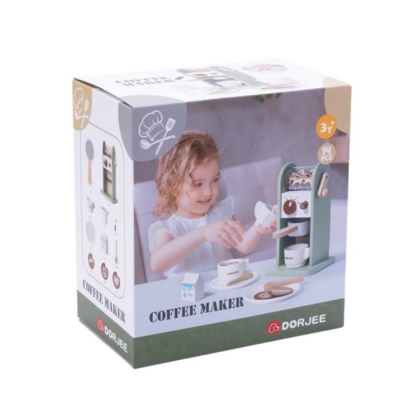 Koffiezetapparaat hout - Dorjee