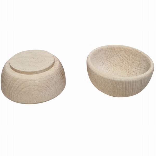 Kom rubberhout (3319) klein Ø 8 cm
