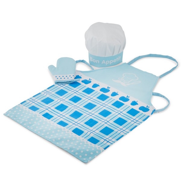 Kookschort set blauw - New Classic Toys