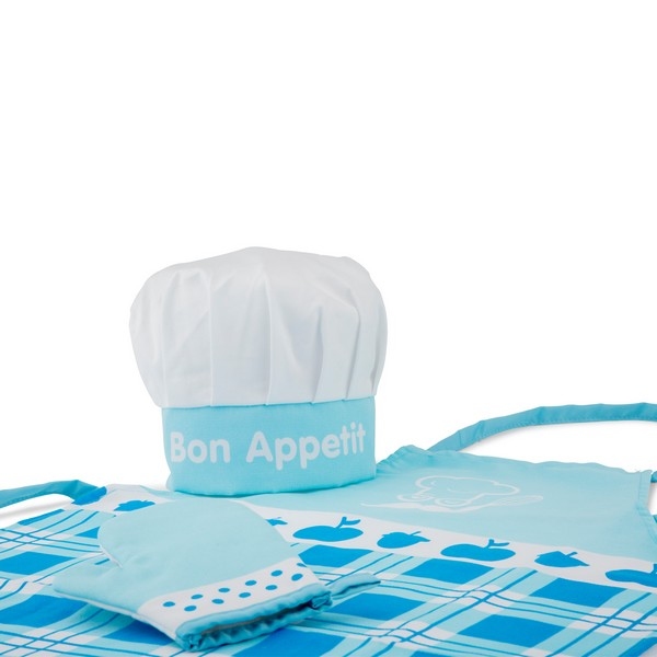 Kookschort set blauw - New Classic Toys
