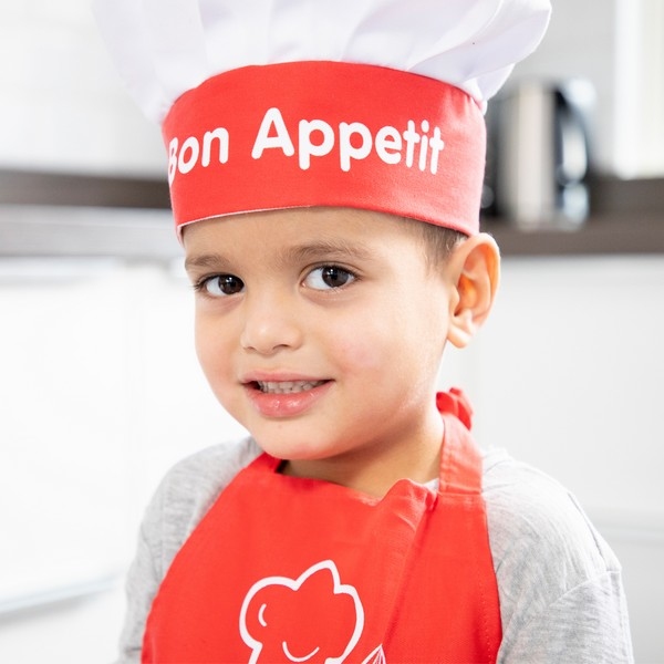 Kookschort set rood - New Classic Toys, op=op