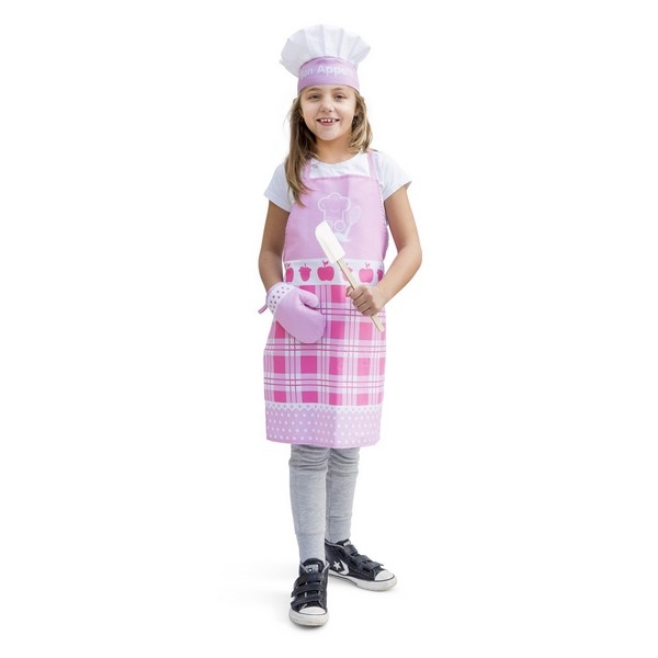 Kookschort set roze - New Classic Toys, nog 15x