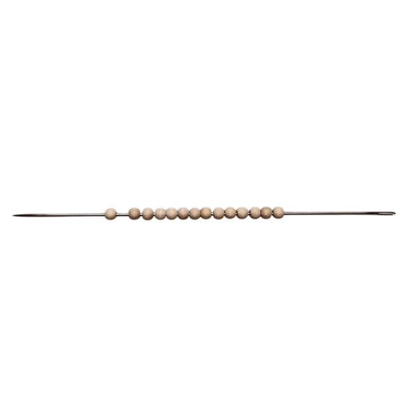 Kraal 04 mm blank - zakje 135 stuks