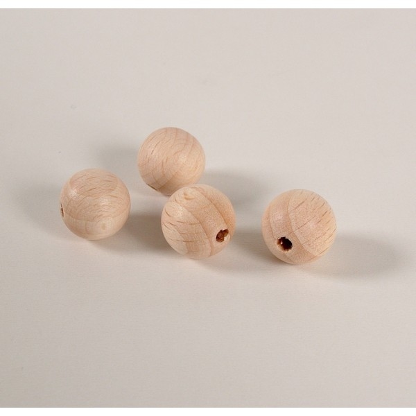 Kraal 10 mm blank - zakje 100 stuks