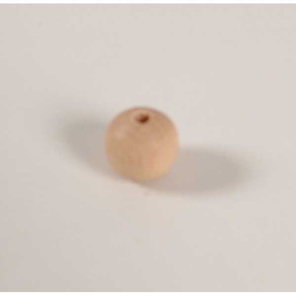 Kraal 15 mm blank - zakje 50 stuks