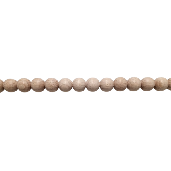 Kraal 18 mm blank - zakje 50 stuks