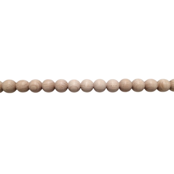 Kraal 18 mm blank - zakje 50 stuks