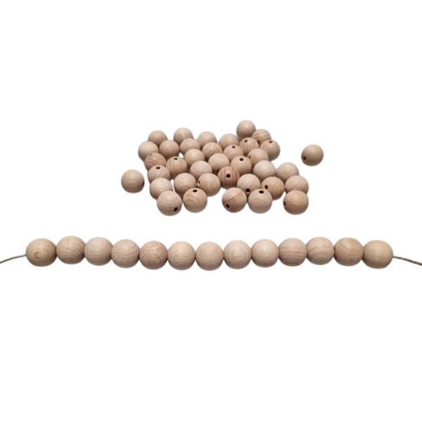 Kraal 20 mm blank - zakje 50 stuks