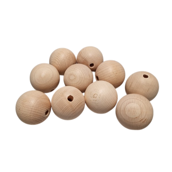 Kraal 50 mm blank - zakje 10 stuks
