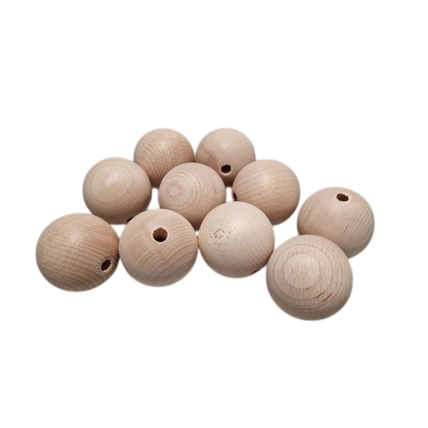 Kraal 50 mm blank - zakje 10 stuks