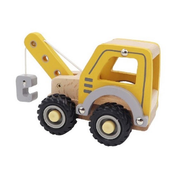 Kraanwagen met rubbere wielen - Simply for kids, nog 2x