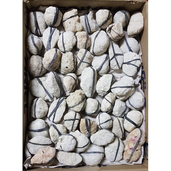 Kwartsgeodes "ei"  (Marokko)