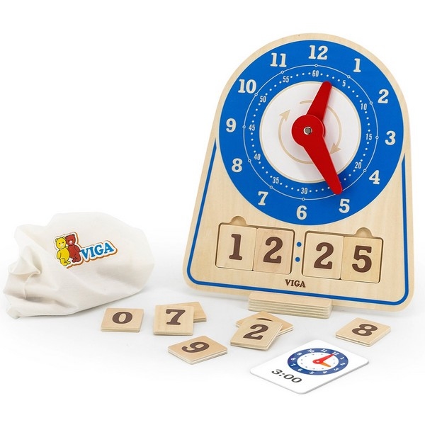 Learning Clock - Viga Toys