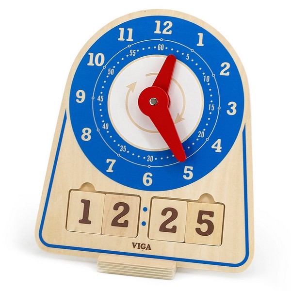 Learning Clock - Viga Toys
